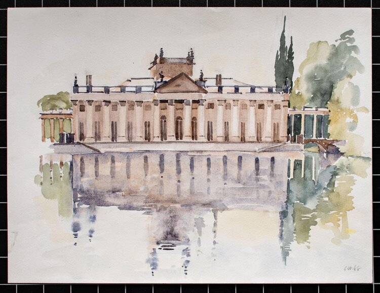 Sonja Wüsten - Warschau - Aquarell - 1988