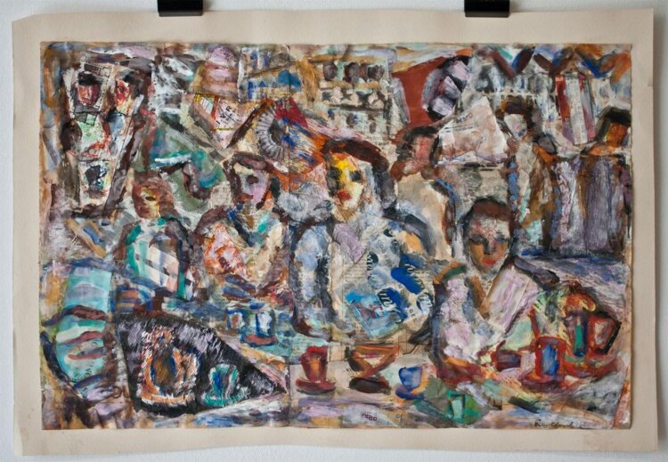 Eva Vent - ohne Titel - 1980 - Collage