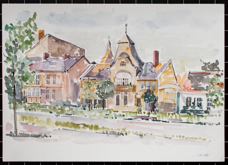Sonja Wüsten - Zehlendorf - Aquarell - 1990