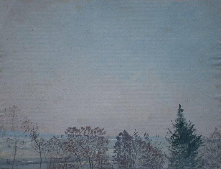 Manfred Lindemann-Frommel - Donaustauf, Bayern - Gouache...