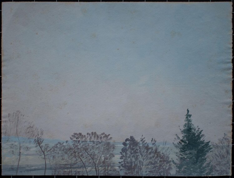 Manfred Lindemann-Frommel - Donaustauf, Bayern - Gouache...