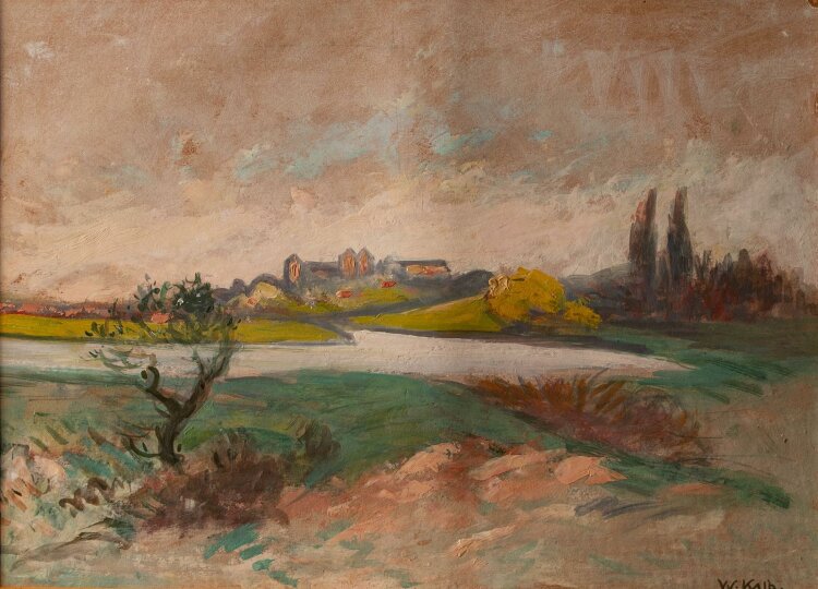 Friedrich Wilhelm Kalb - Landschaft - Gouache - o. J.