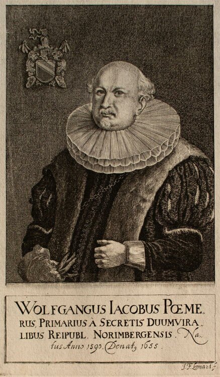 Jean-Frederic Leonart - Porträt Wolfgangus Jacobus...