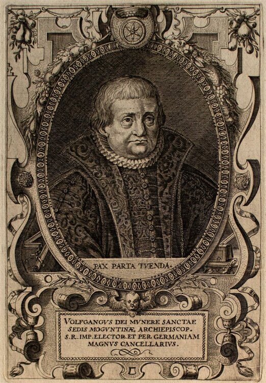 Dominicus Custos - Porträt Wolfgangus die Munere -...