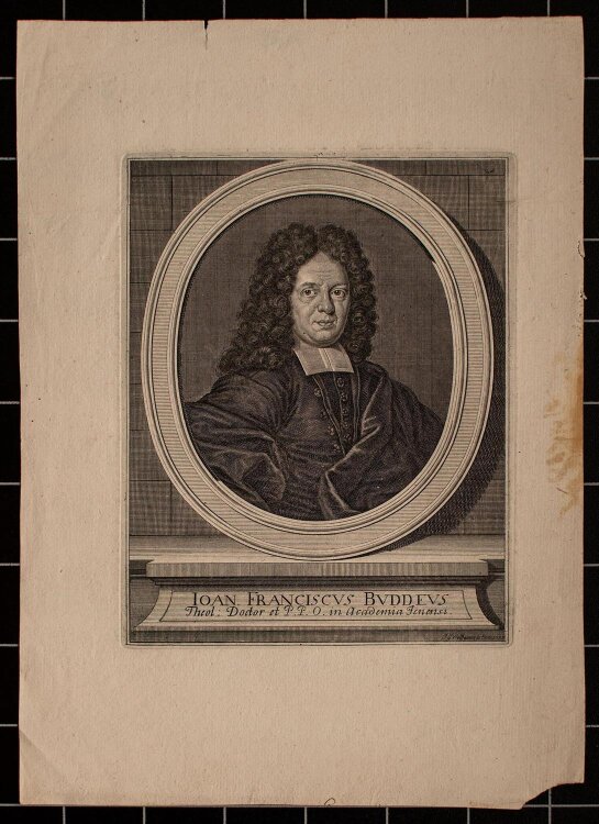 Johann Georg Wolfgang - Ioan. Franciscus Buddeus -...