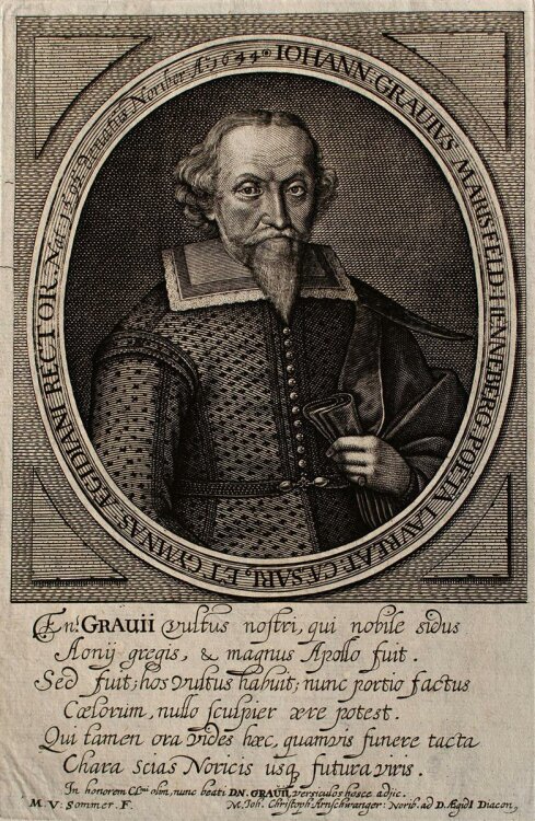 Matthias van Sommer - Porträt Johann Grauivs -...