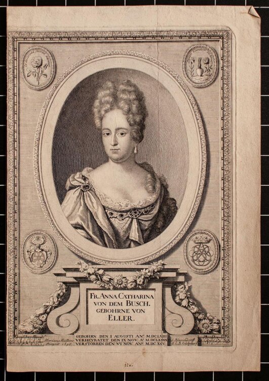 Samuel Blesendorf - Porträt Anna Catharina von dem...