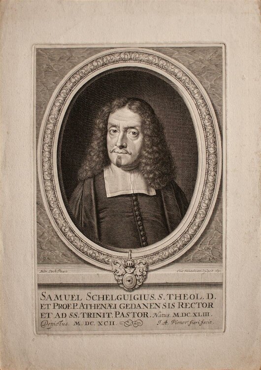 Elias Hainzelmann - Porträt Samuel Schelgiugius -...