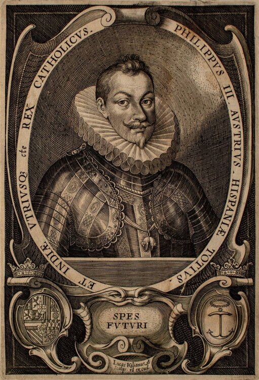 Lucas Kilian - Porträt Philippus III Austrus -...