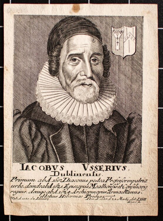 Unbekannter Künstler - Porträt James Ussher -...