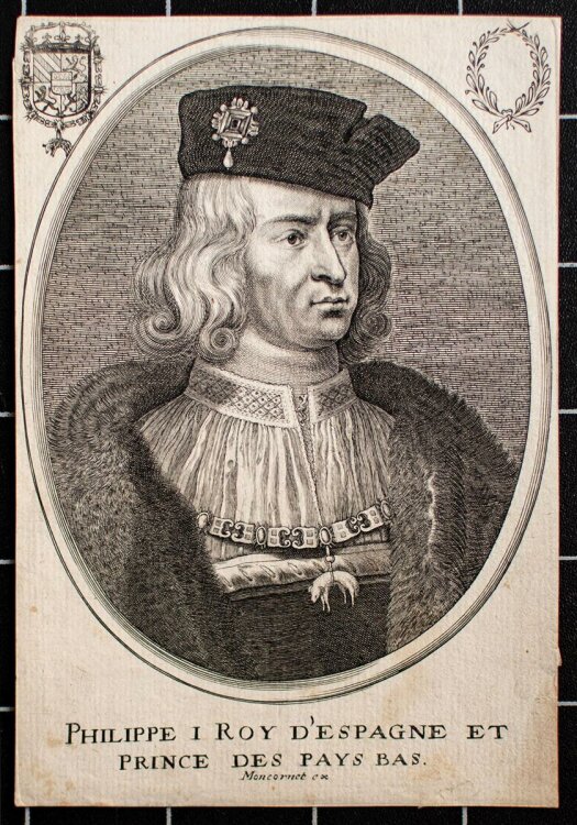 Balthasar Moncornet - Porträt Philipp I -...