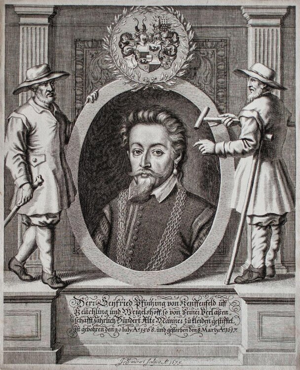 Jacob von Sandrart - Seyfried Pfintzing von Henffenfeld - Kupferstich - 1675