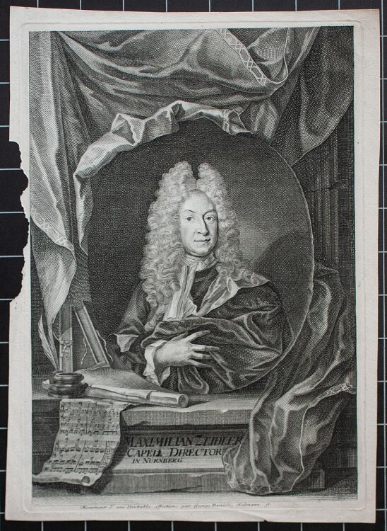 Georg Daniel Heumann - Maximilian Zeidler - Kupferstich