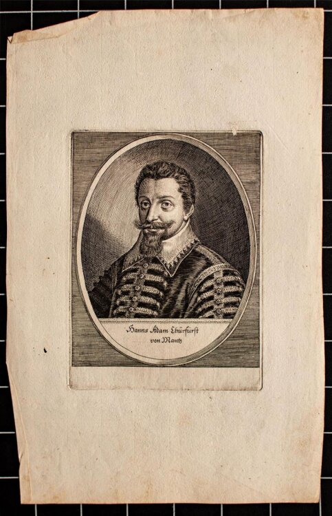 Unbekannter Künstler - Porträt Johann Adam von...