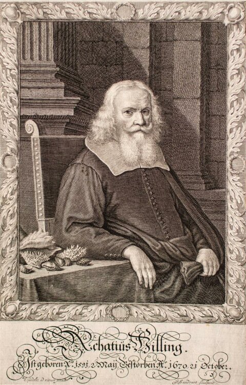 Jacob von Sandrart - Porträt Achatius Willing -...