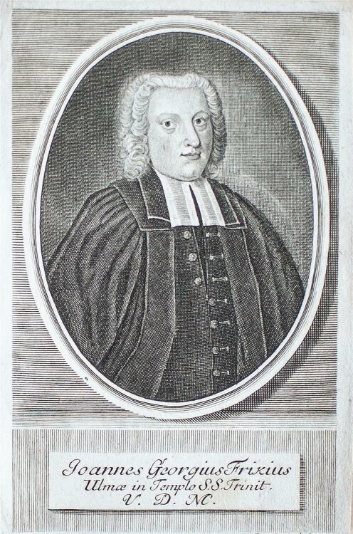 Martin Bernigeroth - Porträt Johann Georg Frick -...