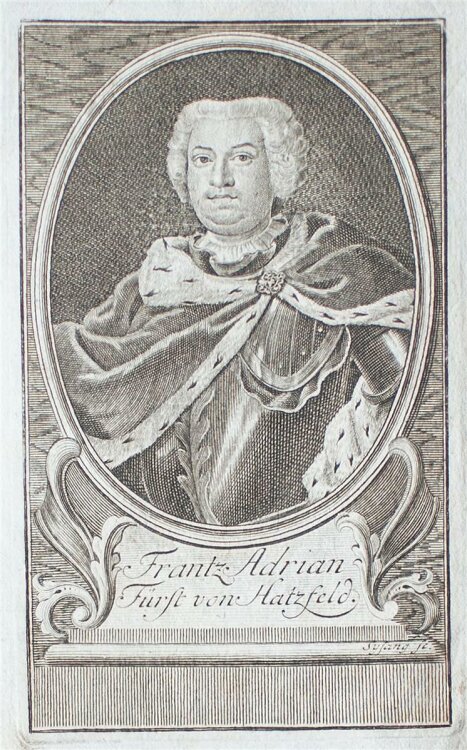 Johann Christoph Sysang - Porträt Franz Philipp...