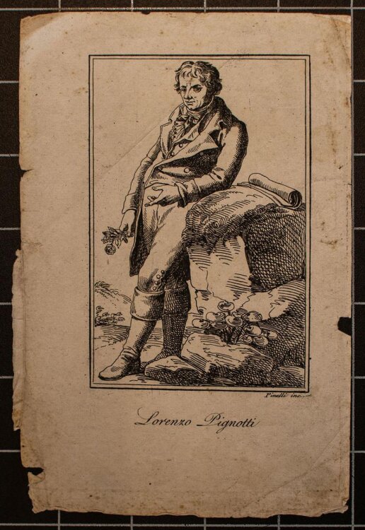 Bartolomeo Pinelli - Lorenzo Pignotti - Kupferstich - o. J.