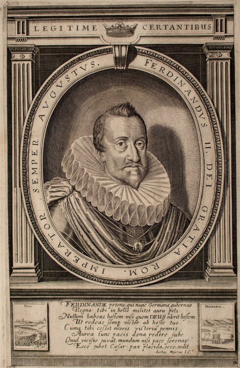 Jacob van der Heyden - Porträt Ferdinandus II.  -...