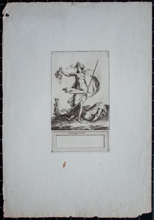 Cherubino Alberti - Judith und Holofernes - o.J. - Kupferstich