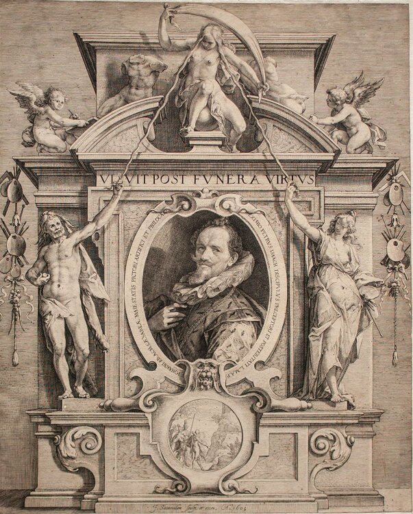 Jan Saenredam - Porträt Hans von Aachen/...