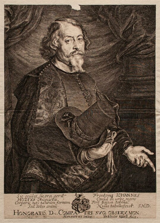 Melchior Küsel - Porträt Johannes Hozius -...