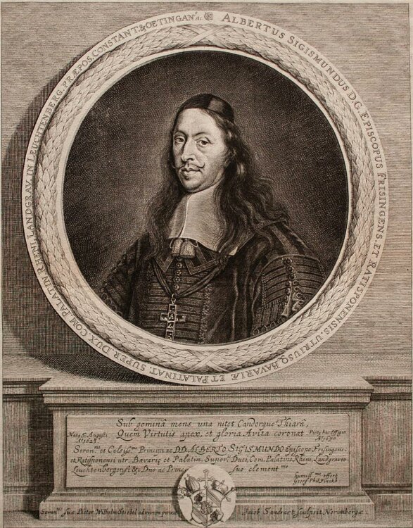 Jacob von Sandrart - Porträt Albert Sigismund -...