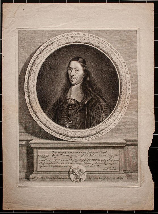 Jacob von Sandrart - Porträt Albert Sigismund -...