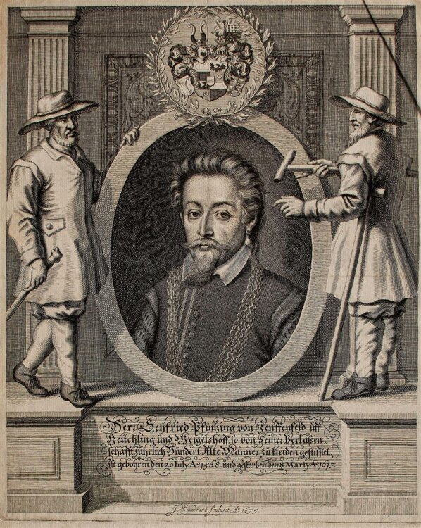 Jacob von Sandrart - Seyfried Pfintzing von Henffenfeld - Kupferstich - 1675