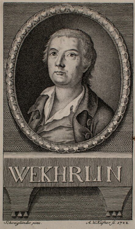 Abraham Wolfgang Küfner - Porträt Wekhrlin -...