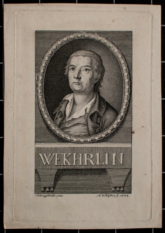 Abraham Wolfgang Küfner - Porträt Wekhrlin -...