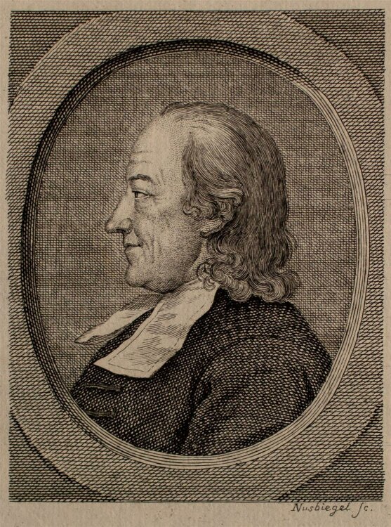 Georg Paul Nussbiegel - Priester - Kupferstich - o.J.