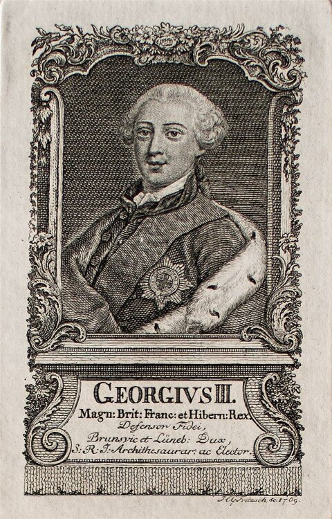 Christian Fritzsch - Porträt Georg III...