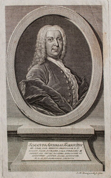 Martin Bernigeroth - Porträt Johann Andreas...
