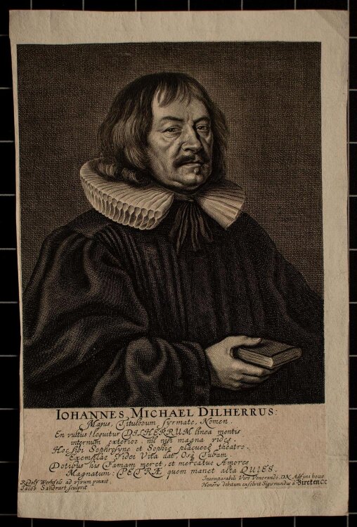 Jacob von Sandrart - Porträt Johannes Michael...