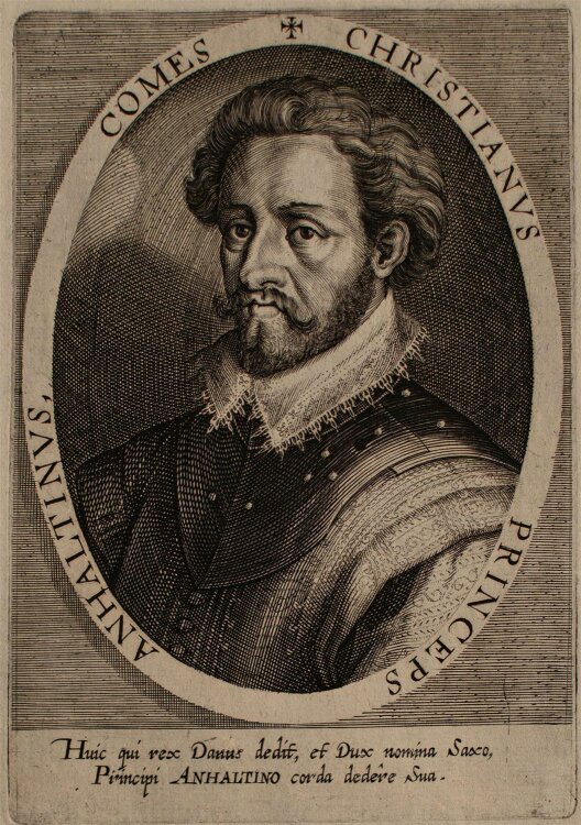 Dominicus Custos - Porträt Christianus Princeps...