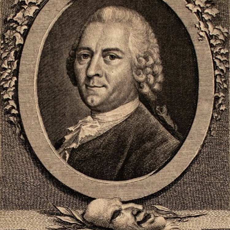 Christian Gottlieb Geyser - Porträt H. G. Koch - Kupferstich - o.J.