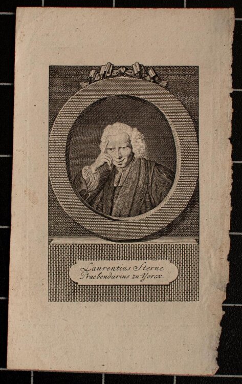 Unbekannter Künstler - Porträt Laurentius Sterne - Kupferstich - o.J.