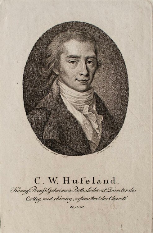 Meno Haas - Porträt Christoph Wilhelm Hufeland -...
