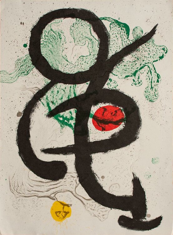 Joan Miró - Dans Barbare - Lithographie - o. J.