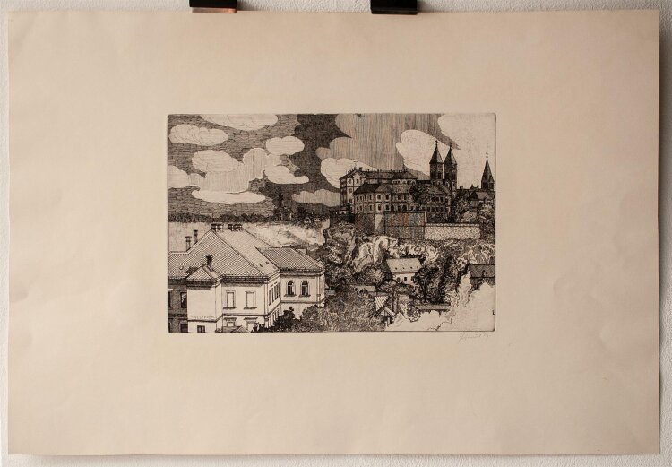 unbekannt - Kathedrale St. Michael (Veszprém) - 1919 - Radierung