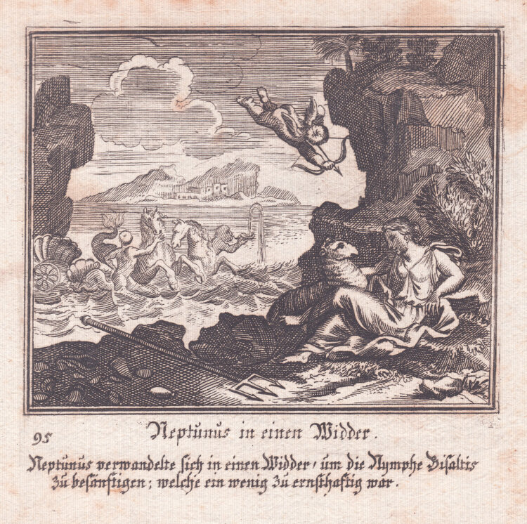 François Chauveau - Szenen aus Ovids Metamorphosen - o.J. - Kupferstich