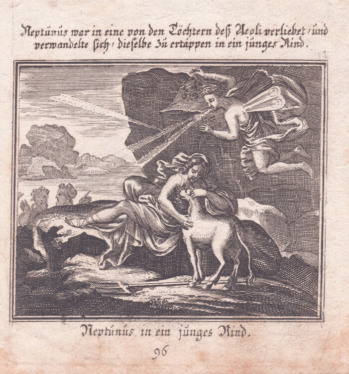 François Chauveau - Szenen aus Ovids Metamorphosen - o.J. - Kupferstich