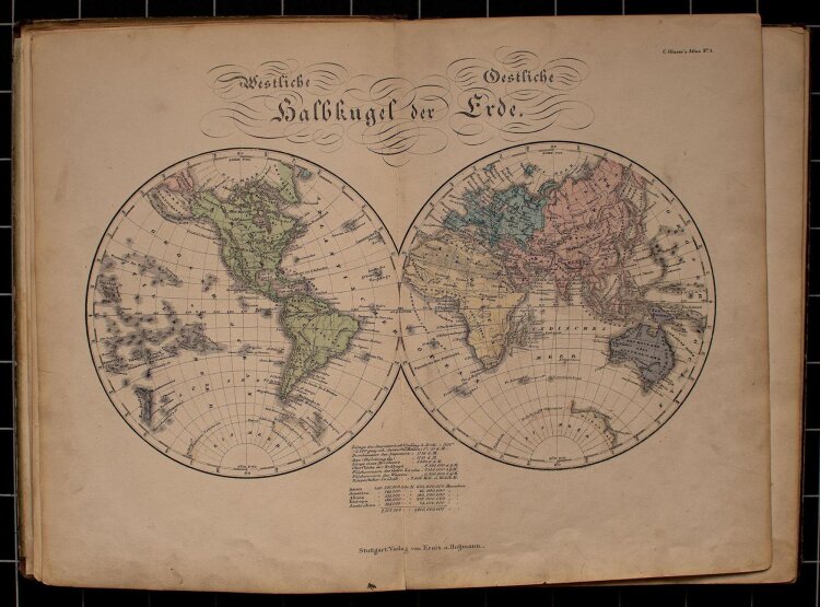 unbekannt - Geographischer Handatlas - Buch -
