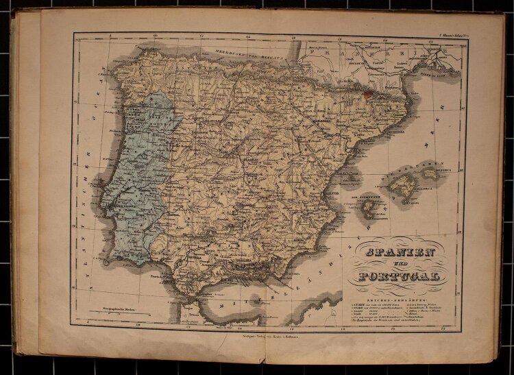 unbekannt - Geographischer Handatlas - Buch -