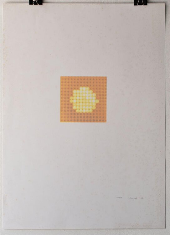 Hans Dieter Schrader - o. T. - Offsetdruck - 1997 - 110/110