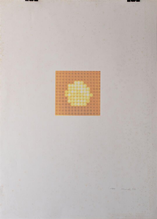 Hans Dieter Schrader - o. T. - Offsetdruck - 1997 - 110/110