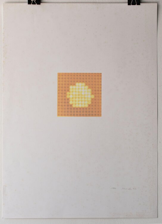 Hans Dieter Schrader - o. T. - Offsetdruck - 1997 - 110/110