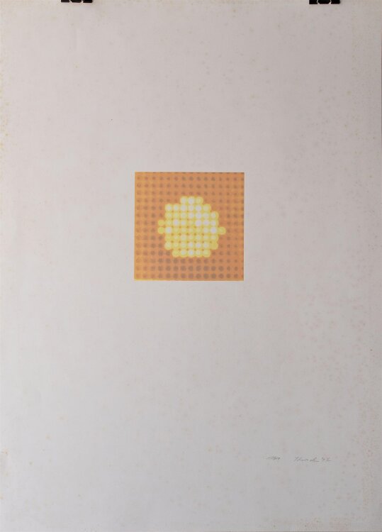Hans Dieter Schrader - o. T. - Offsetdruck - 1997 - 110/110