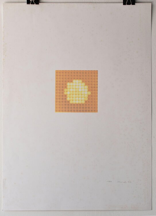 Hans Dieter Schrader - o. T. - Offsetdruck - 1997 - 110/110